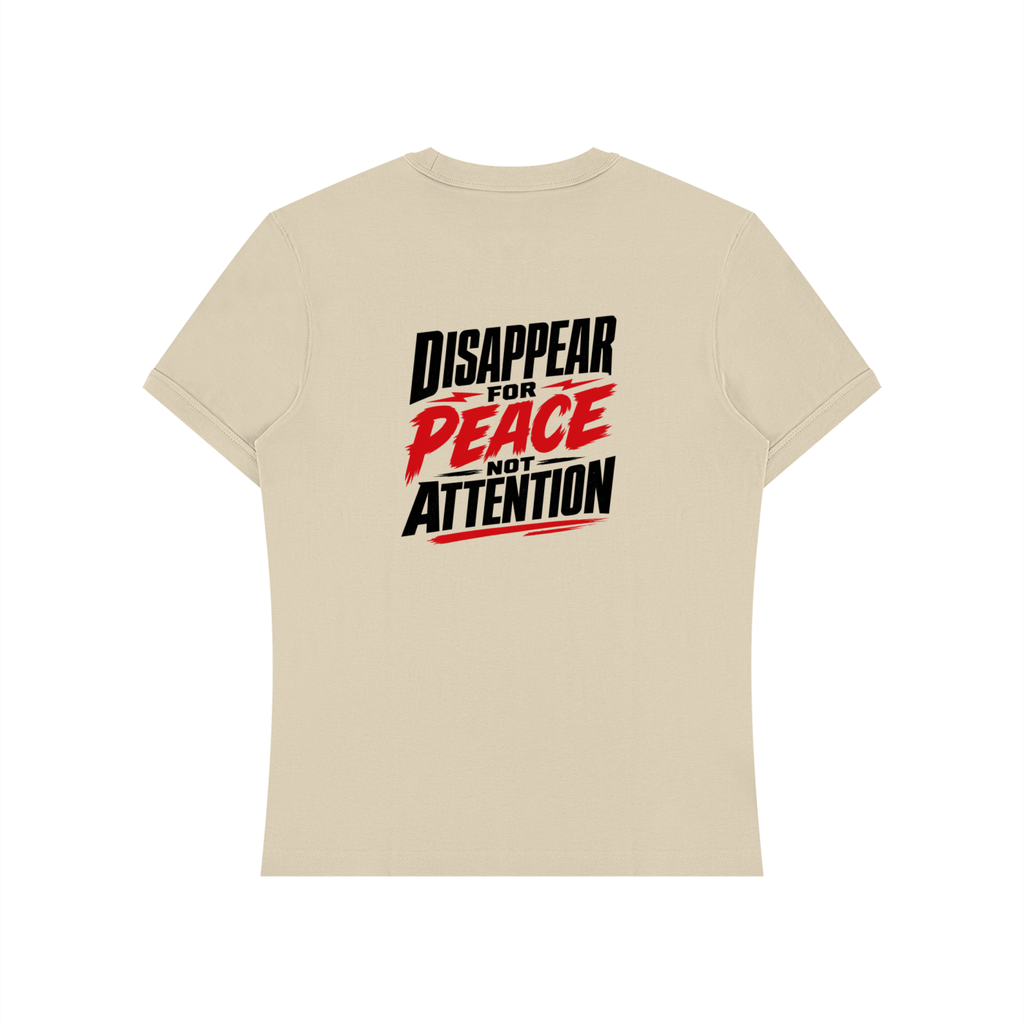 MOTIVATIONAL DISAPEAR. Unisex Heavyweight Slim Fit T-Shirt