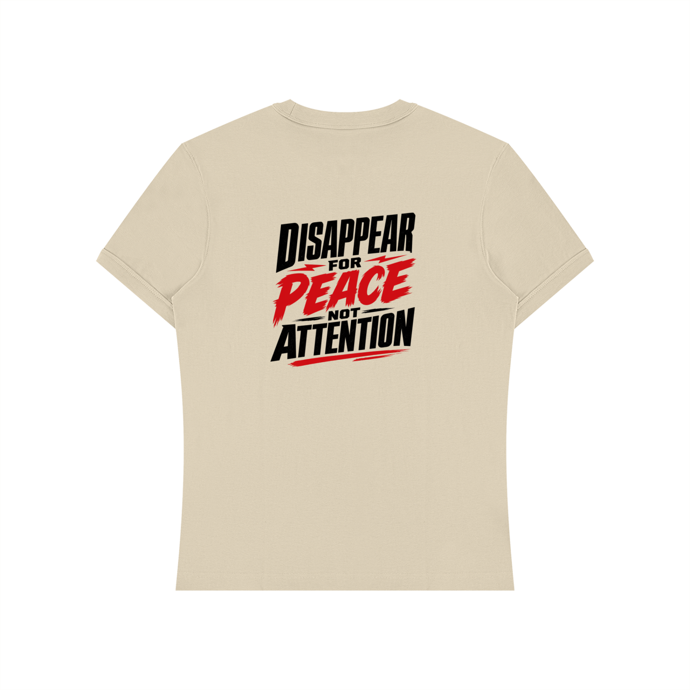 MOTIVATIONAL DISAPEAR. Unisex Heavyweight Slim Fit T-Shirt