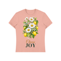 Choose Joy Shirt | Daisy Lemon Watercolor Graphic Tee for Women