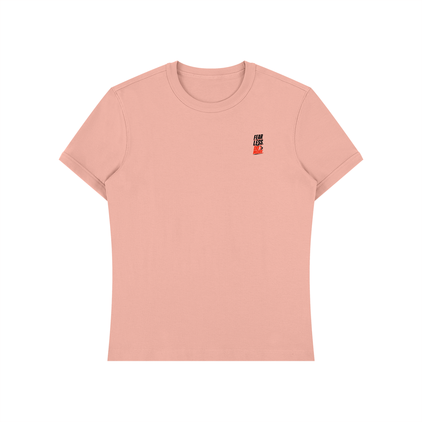 Fear Less Do More Unisex Heavyweight Slim Fit T-Shirt
