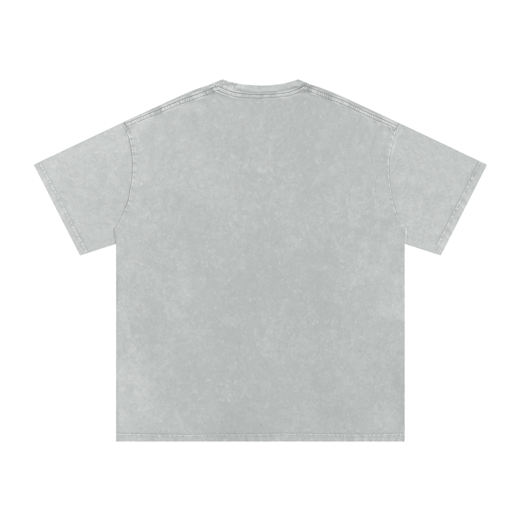 Mentally Checked Out Pink | Funny Cat Oversized T-Shirt