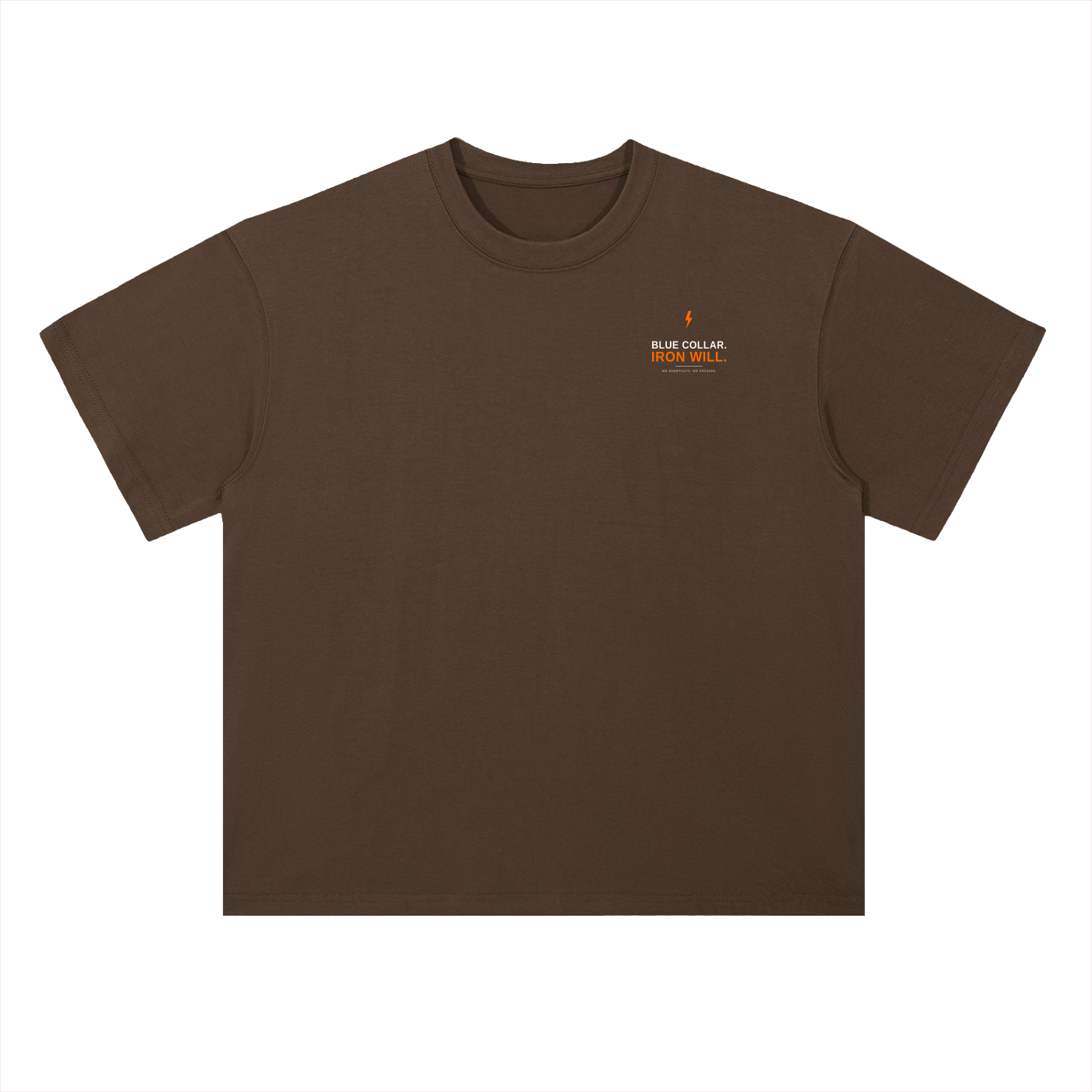 Blue Collar Iron Will Heavyweight Drop Shoulder Cotton T-Shirt