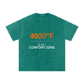 4000°F Is My Comfort Zone | Funny Welder Oversized T-Shirt
