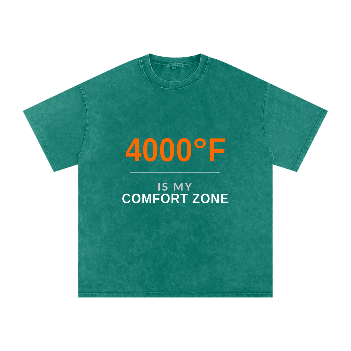 4000°F Is My Comfort Zone | Funny Welder Oversized T-Shirt