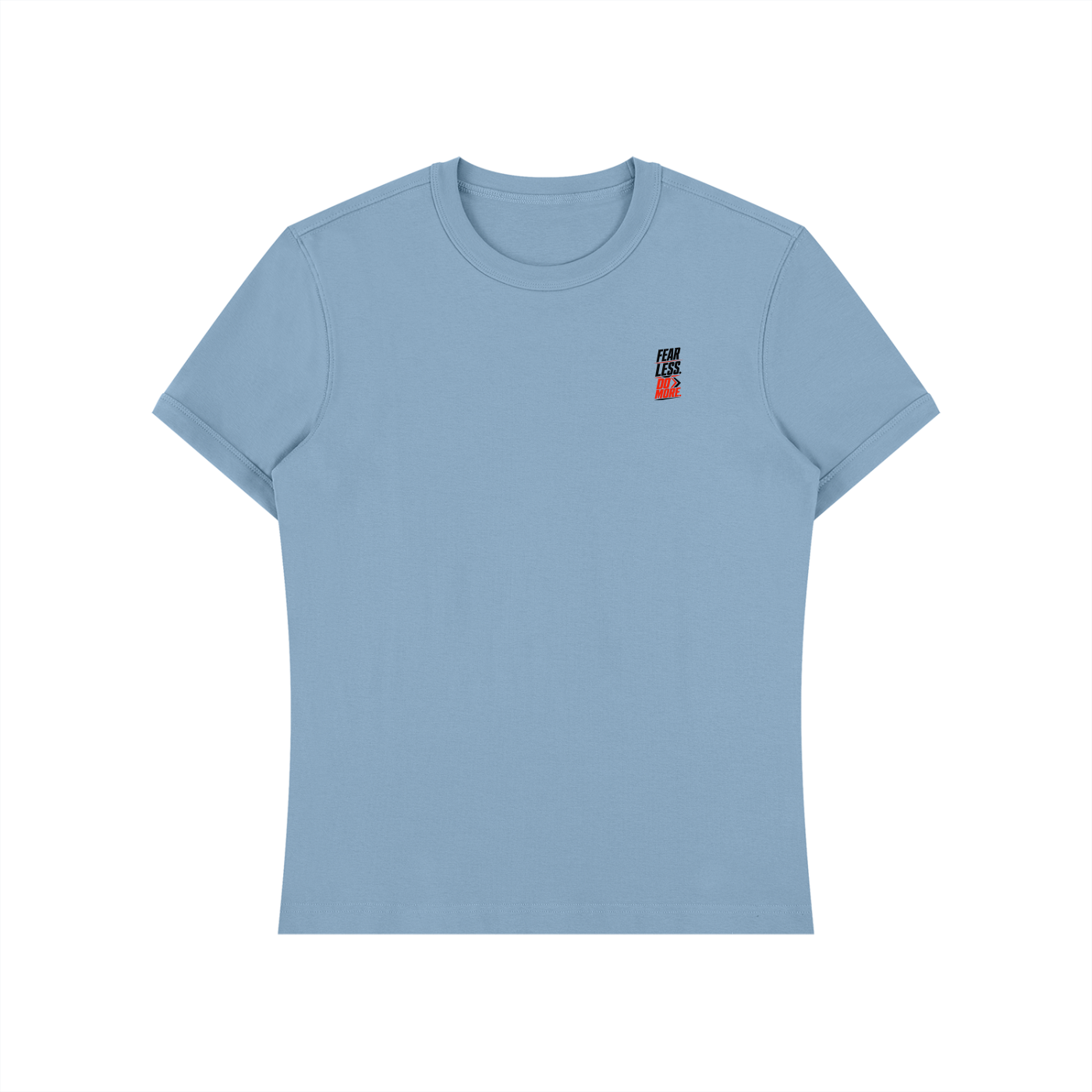 Fear Less Do More Unisex Heavyweight Slim Fit T-Shirt