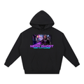 Neon Ghost Hoodie | Cyberpunk Runner Sci-Fi Graphic Hoodie