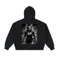 Fleeced Full-Zip Boxy Hoodie