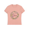 Grow With Grace Shirt | Olive Lavender Wreath Watercolor Graphic Tee for Women