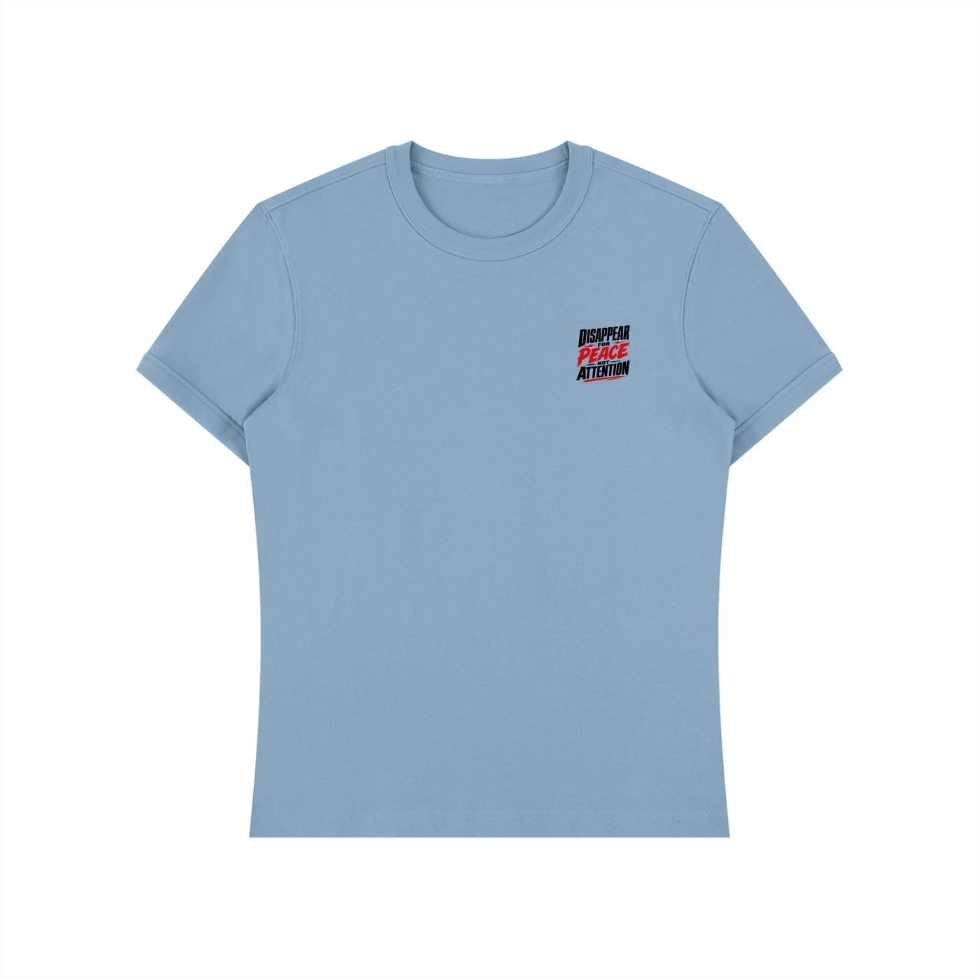 MOTIVATIONAL DISAPEAR. Unisex Heavyweight Slim Fit T-Shirt