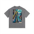Princess02 Vintage Washed Oversized Cotton T-Shirt