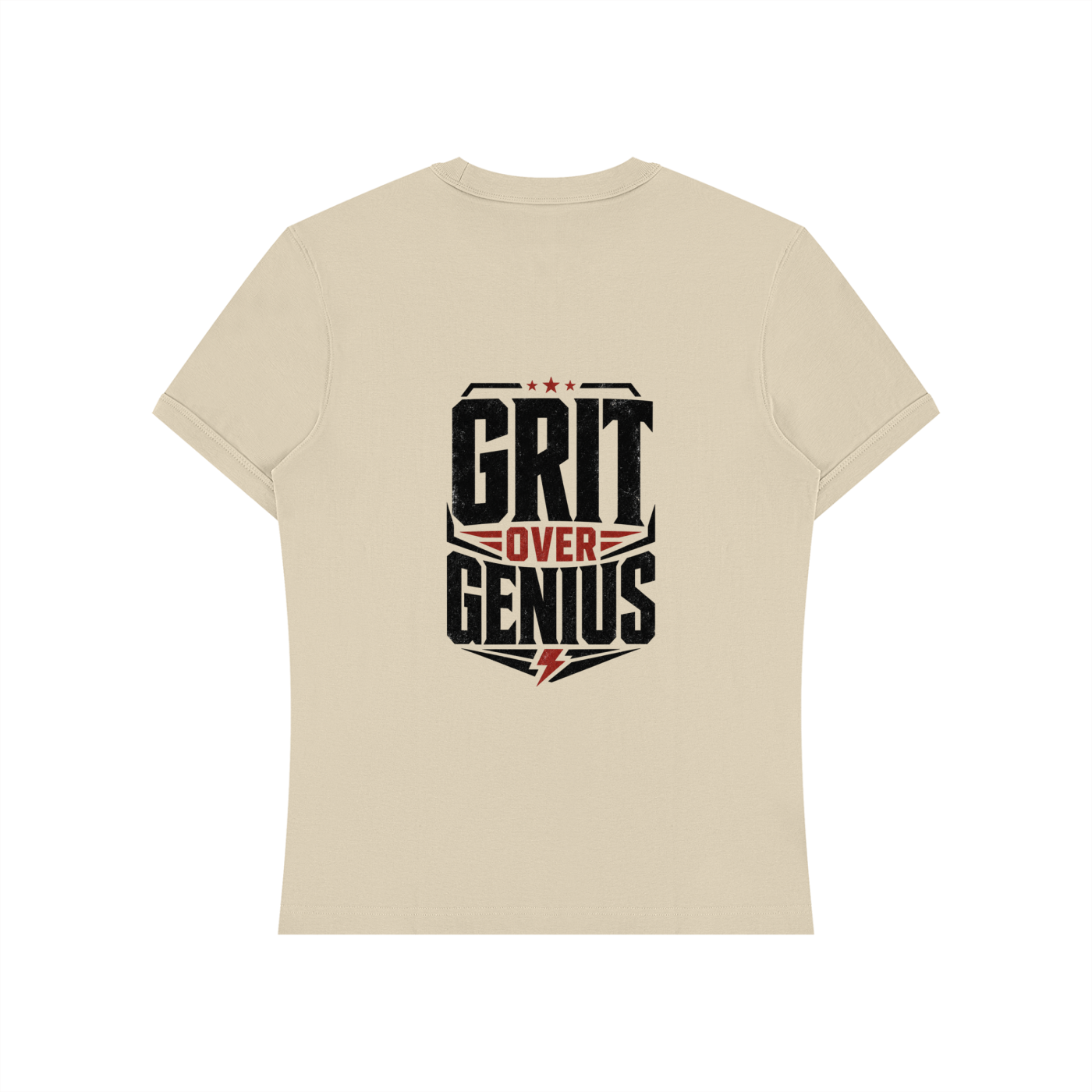 grit over genius Unisex Heavyweight Slim Fit T-Shirt