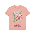 In My Soft Era Shirt | Peony Floral Watercolor Graphic Tee for Women