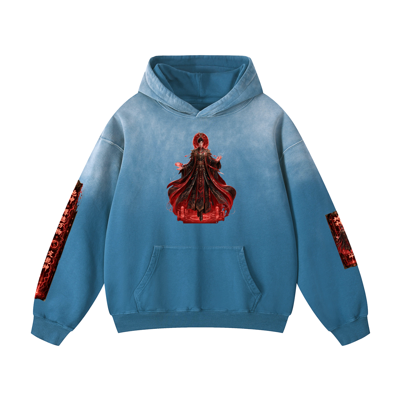 MASTER OF TIME | Cyberpunk Xianxia Oversized Heavyweight Hoodie