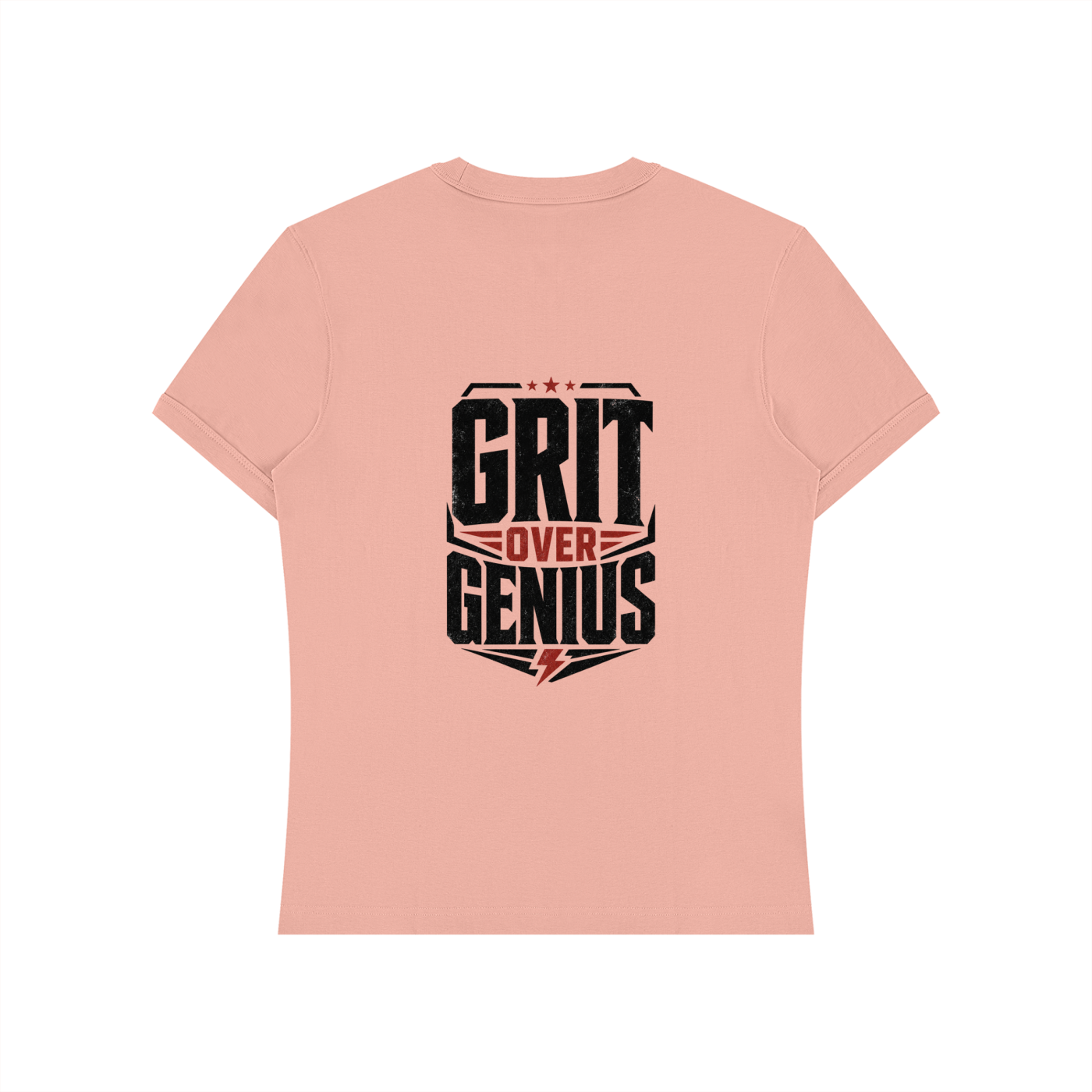 grit over genius Unisex Heavyweight Slim Fit T-Shirt