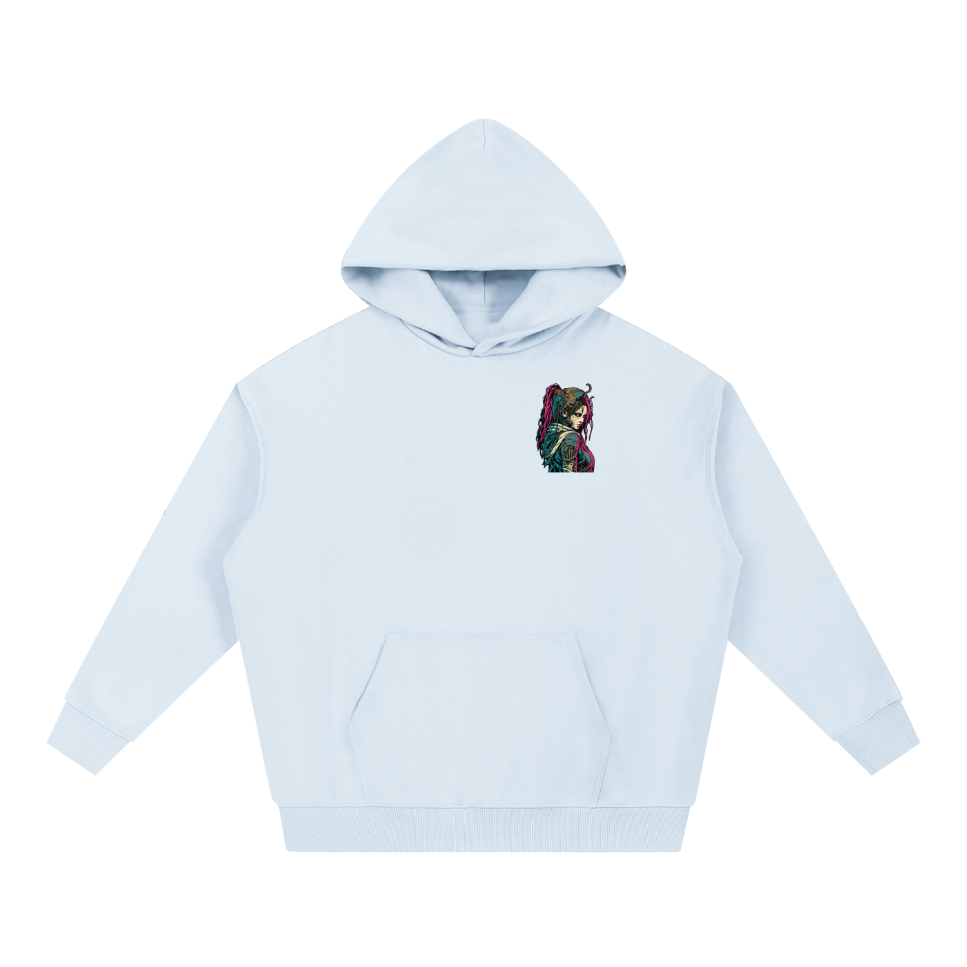 WASTELAND WARRIOR 01 | Dark Sci-Fi Heavyweight Hoodie
