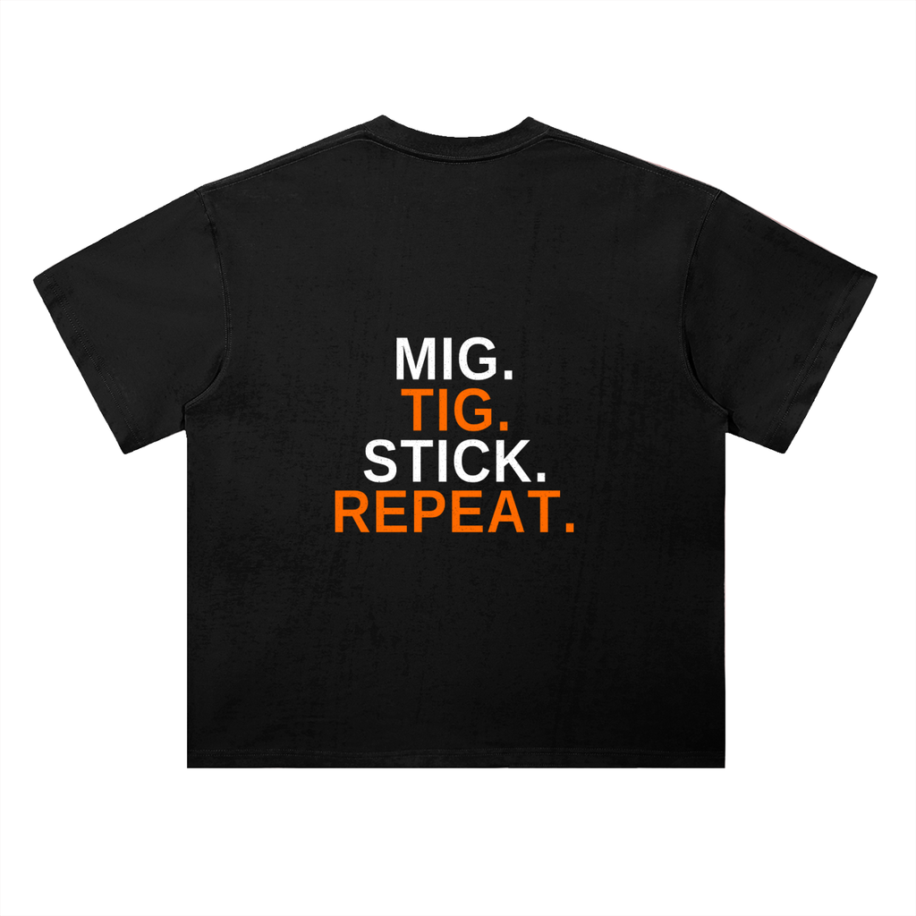 Heavyweight Drop Shoulder Cotton T-Shirt