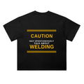 Caution may spontaneous talk about welding Heavyweight Drop Shoulder Cotton T-Shirt