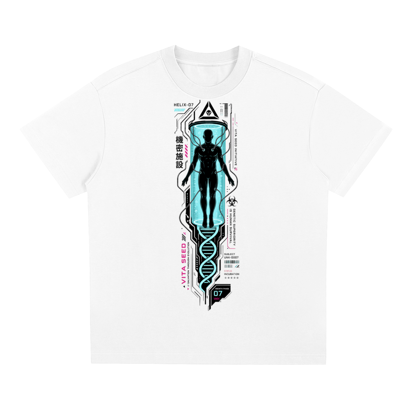 HUMAN CLONES | Cyberpunk Quick-Dry Cooling Tee