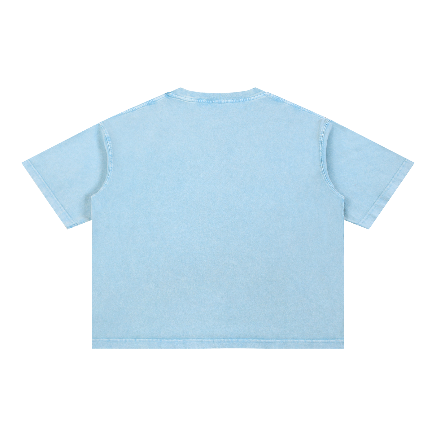 Mentally Checked Out | Funny Cat Boxy Washed T-Shirt