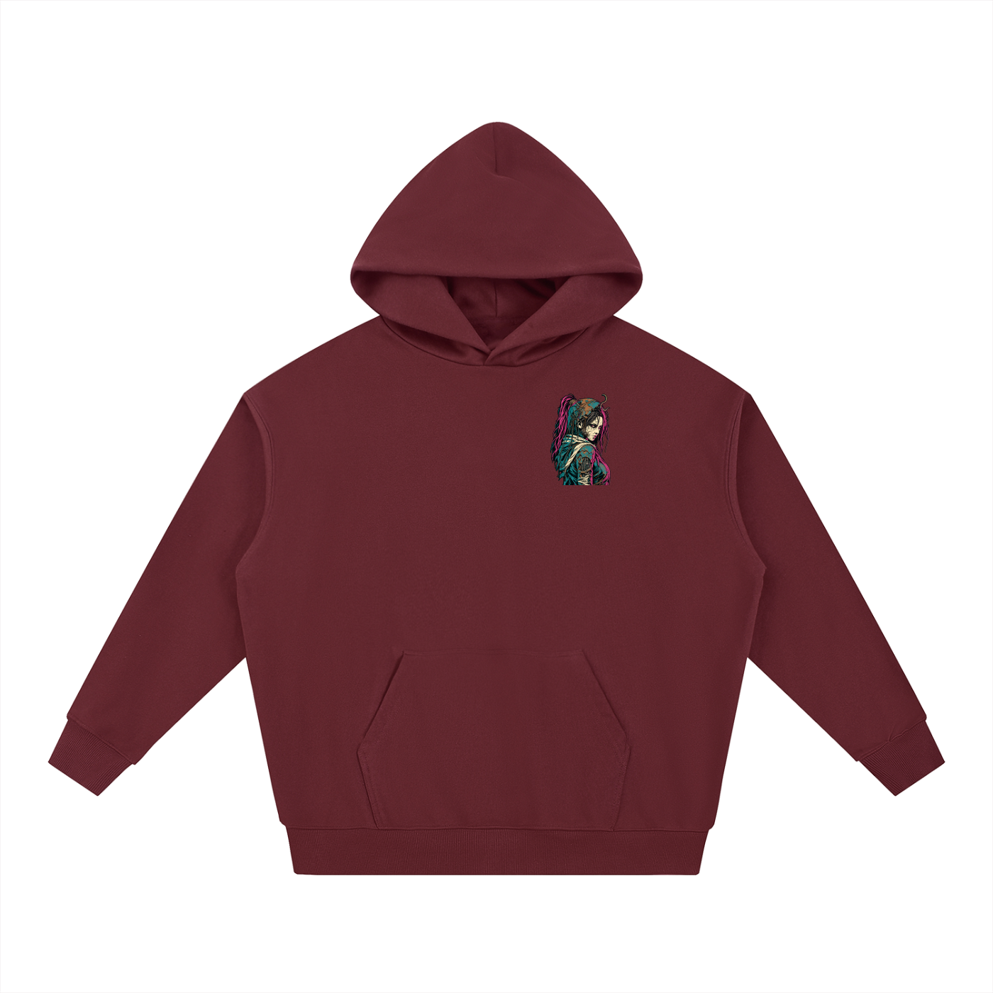 WASTELAND WARRIOR 01 | Dark Sci-Fi Heavyweight Hoodie