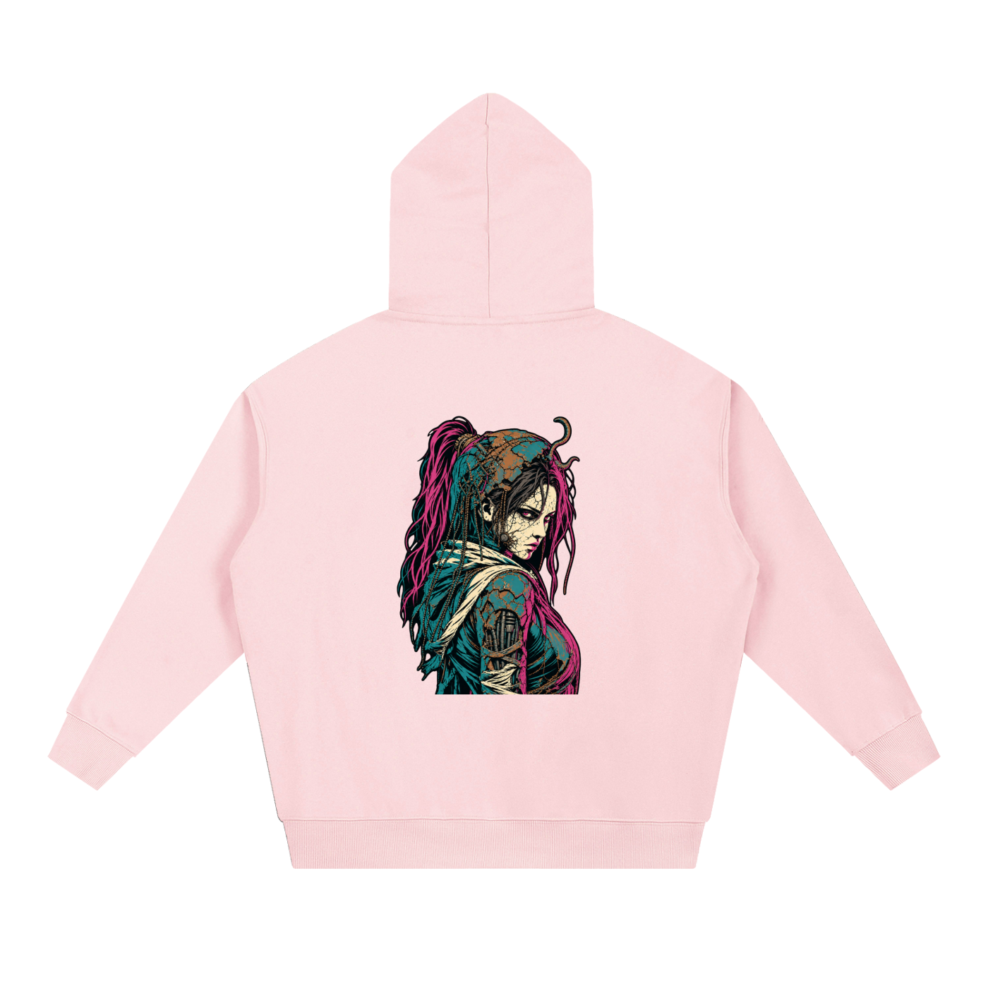 WASTELAND WARRIOR 01 | Dark Sci-Fi Heavyweight Hoodie