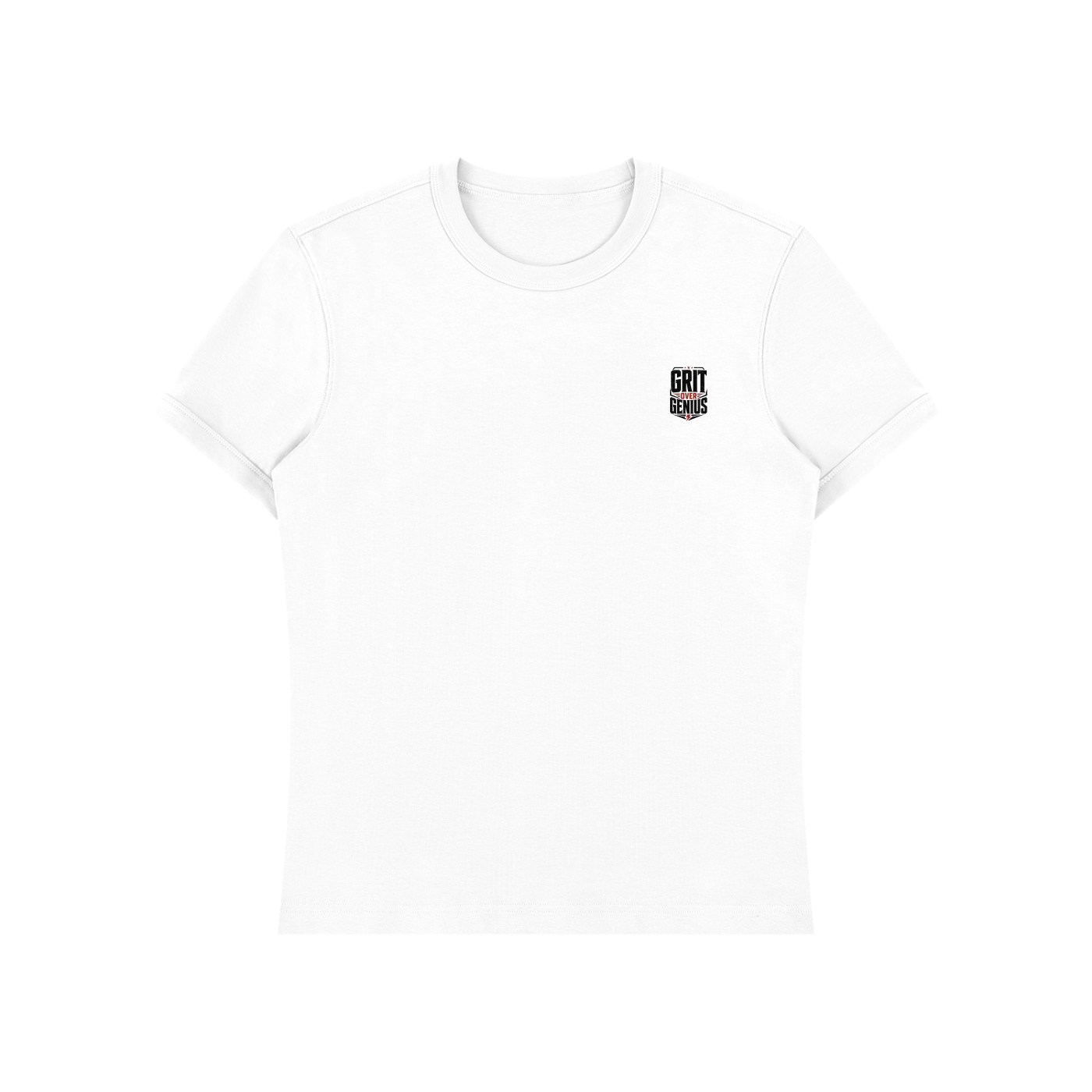 grit over genius Unisex Heavyweight Slim Fit T-Shirt
