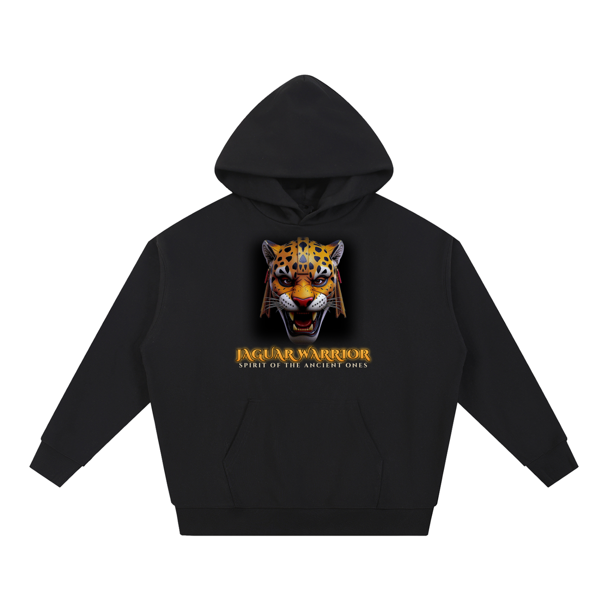 Jaguar Warrior Hoodie | Aztec Jaguar Mask Graphic Hoodie