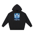 Valkyrie Hoodie | Winged Warrior Angel Sci-Fi Graphic Hoodie