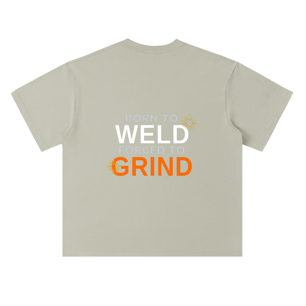 Heavyweight Drop Shoulder Cotton T-Shirt