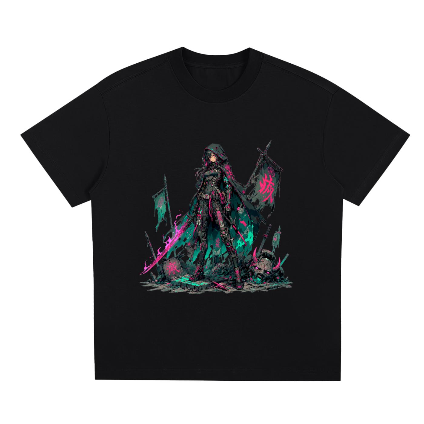WASTELAND WARRIOR 03 | Dark Sci-Fi Quick-Dry Cooling Tee