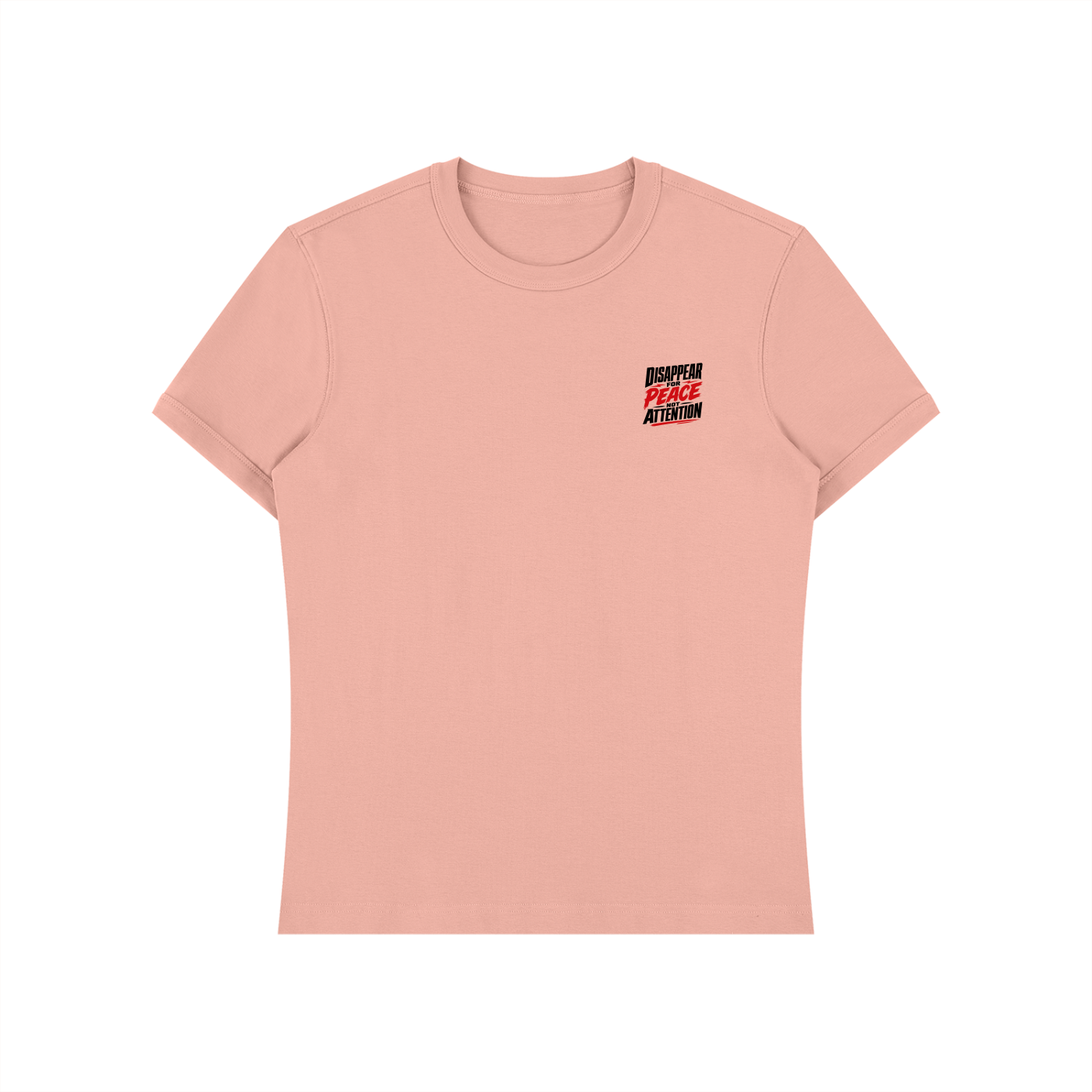 MOTIVATIONAL DISAPEAR. Unisex Heavyweight Slim Fit T-Shirt