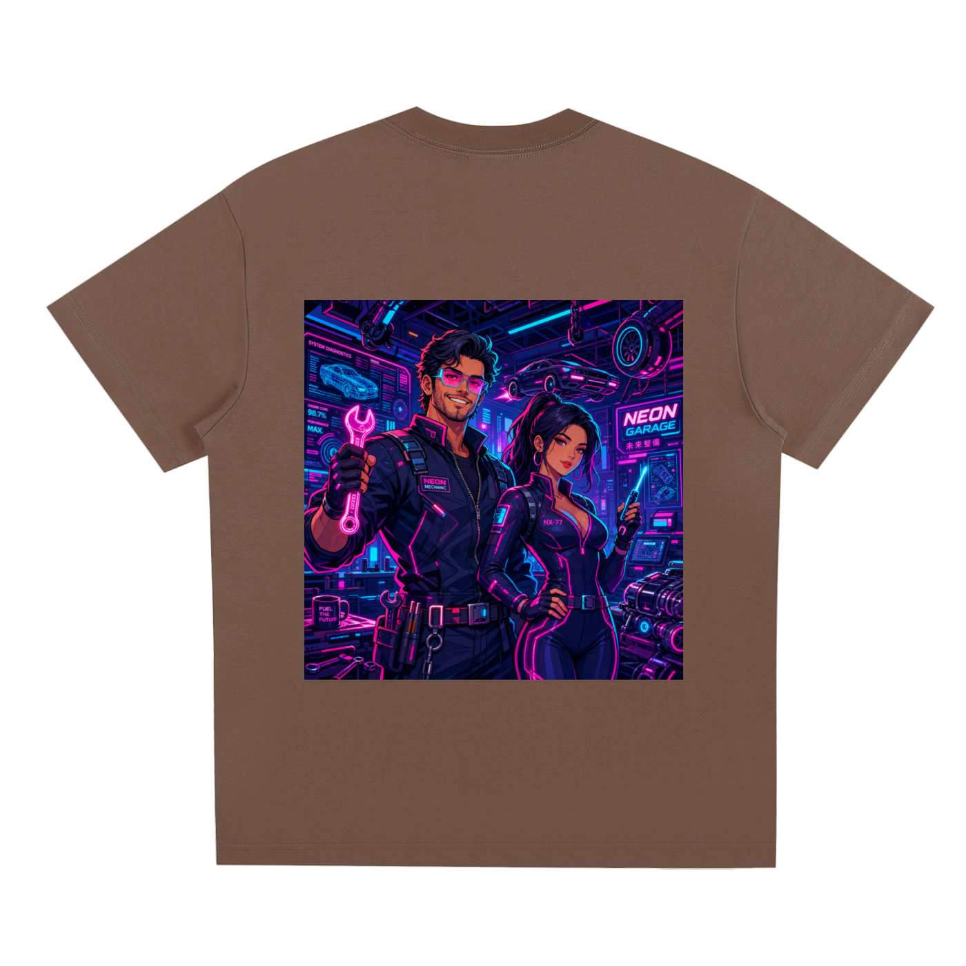 future mechanic Sorona Quick-Dry Cooling T-Shirt