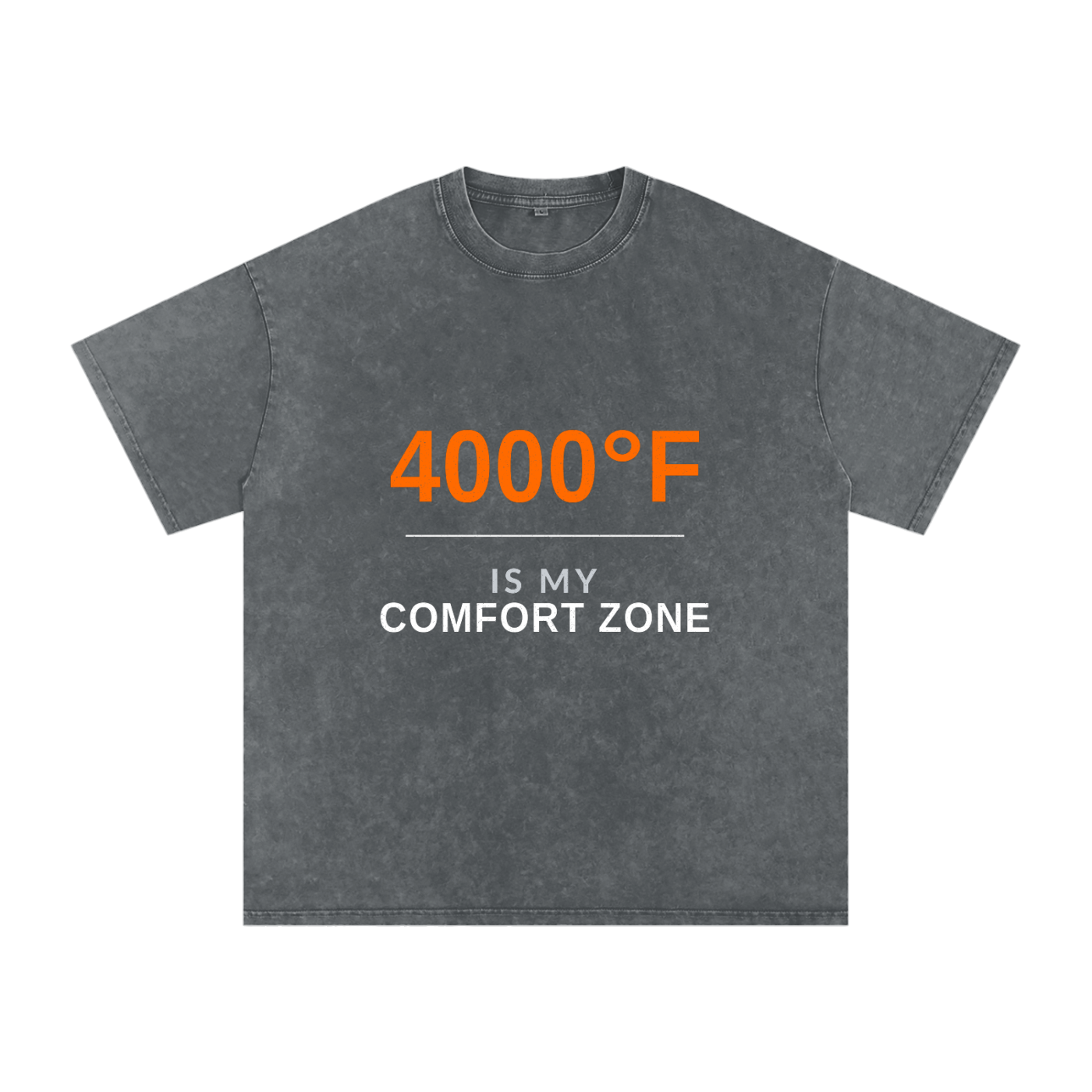 4000°F Is My Comfort Zone | Funny Welder Oversized T-Shirt