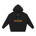 Netrunner Hoodie | Fox Hacker Sci-Fi Graphic Hoodie