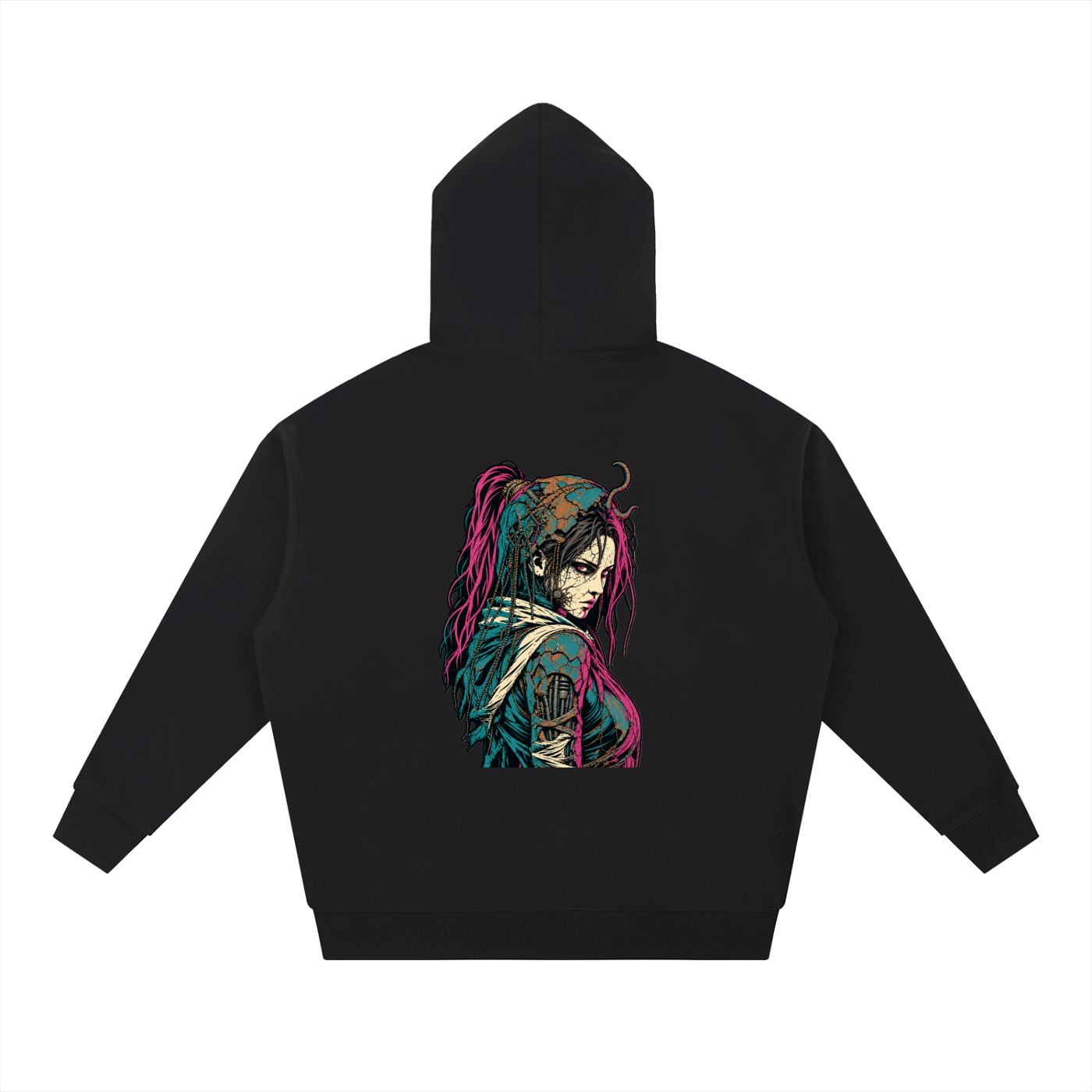WASTELAND WARRIOR 01 | Dark Sci-Fi Heavyweight Hoodie