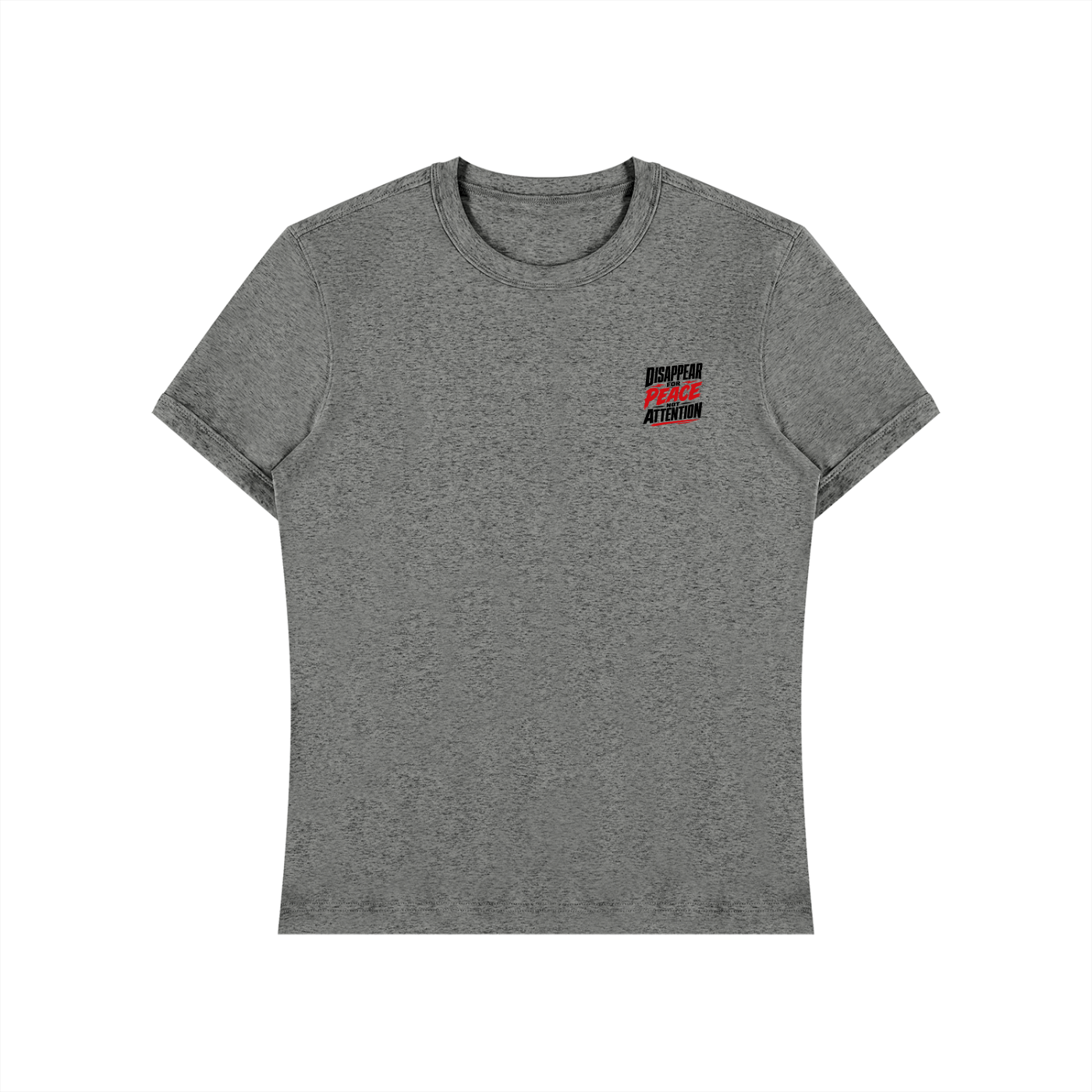 MOTIVATIONAL DISAPEAR. Unisex Heavyweight Slim Fit T-Shirt