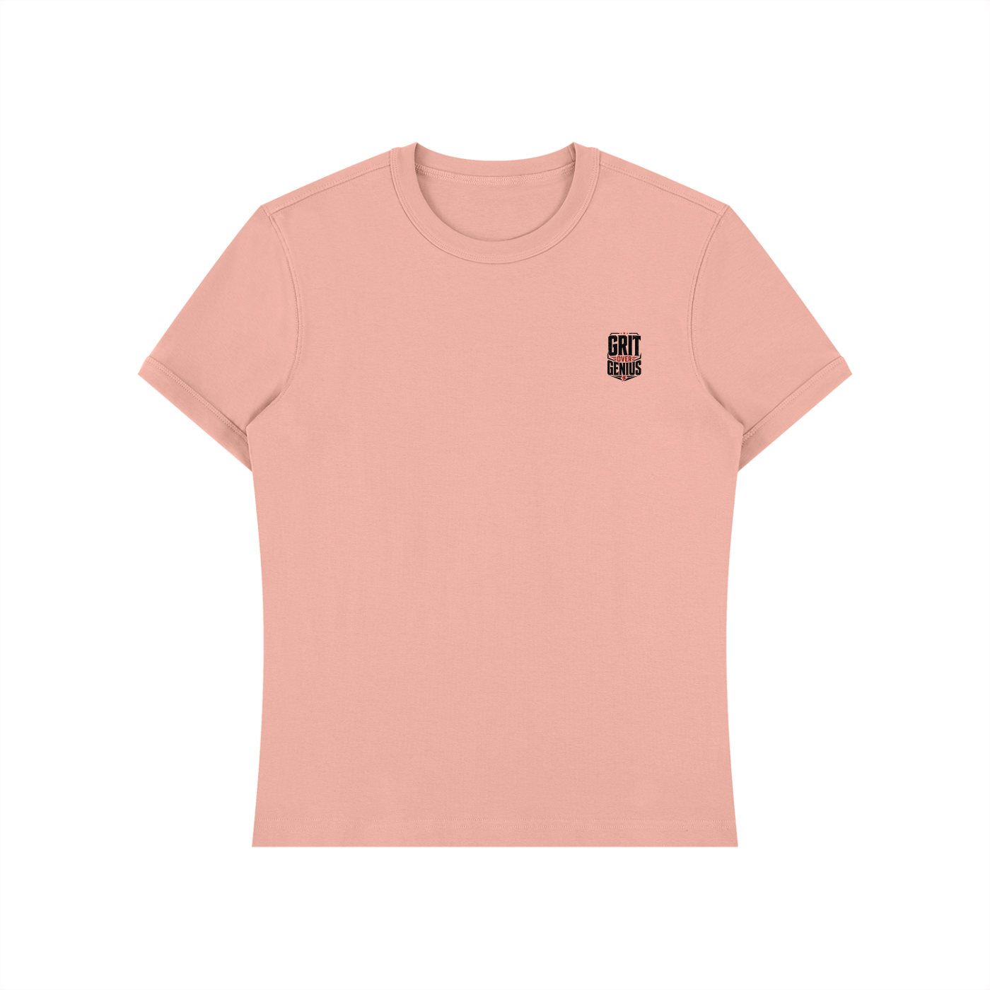grit over genius Unisex Heavyweight Slim Fit T-Shirt