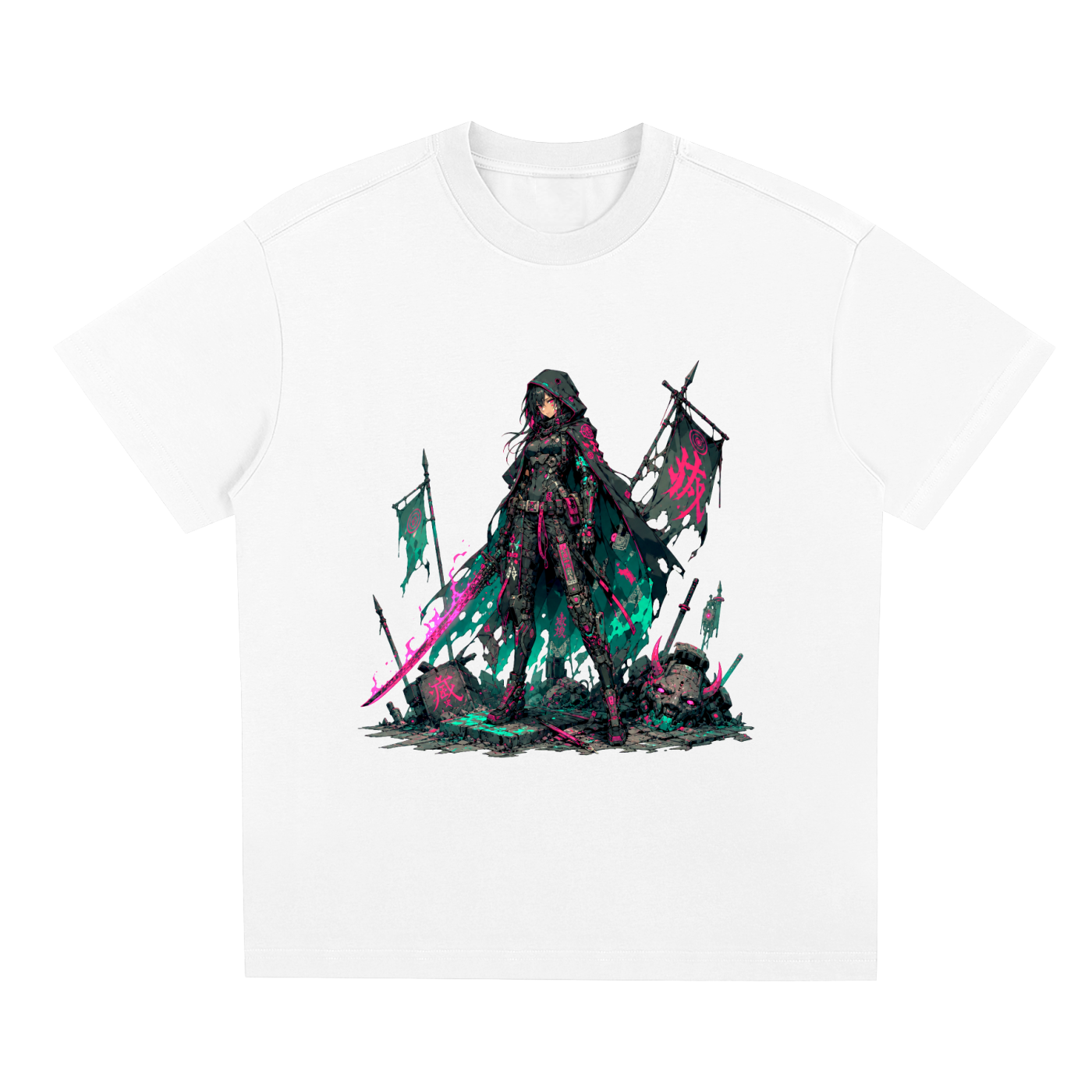 WASTELAND WARRIOR 03 | Dark Sci-Fi Quick-Dry Cooling Tee