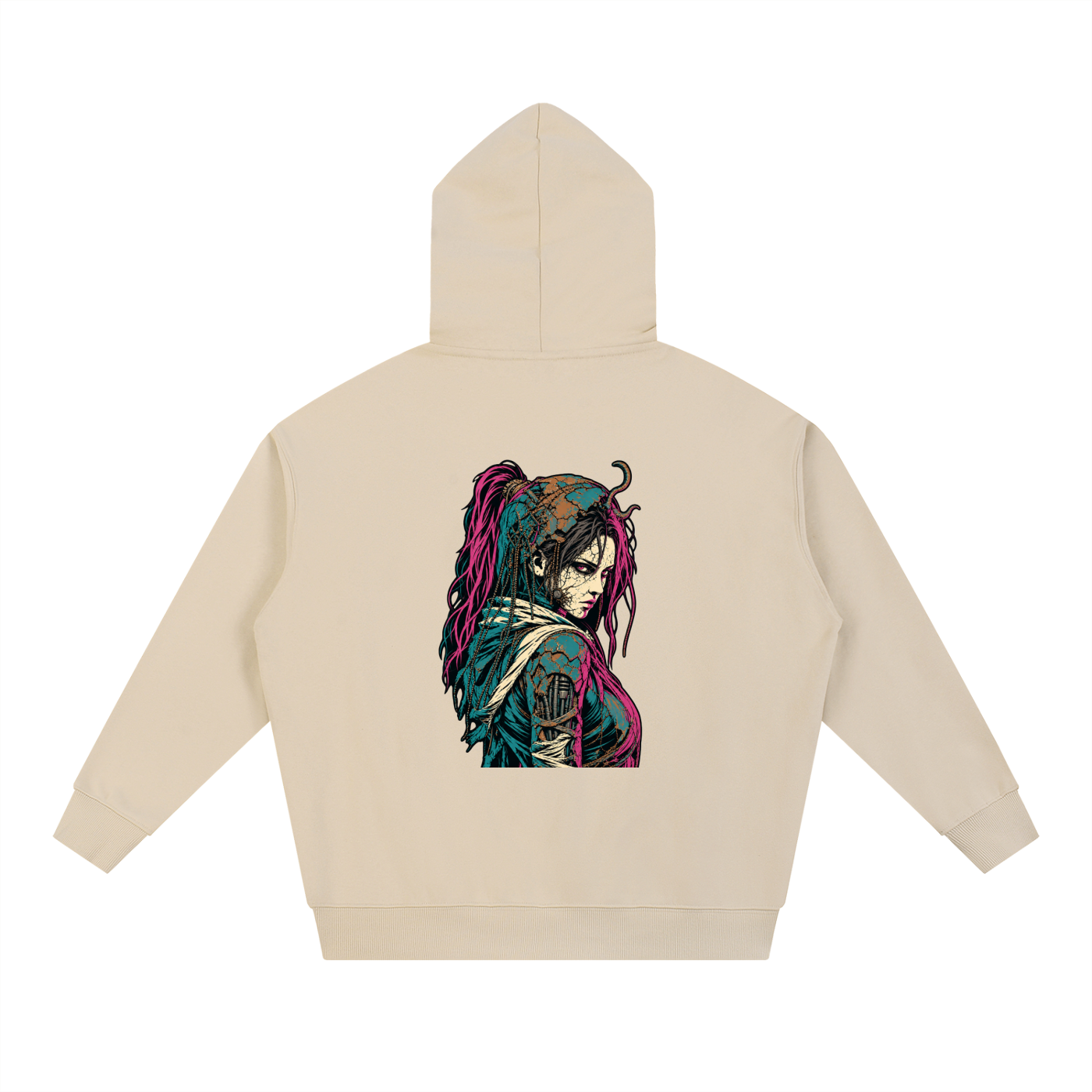 WASTELAND WARRIOR 01 | Dark Sci-Fi Heavyweight Hoodie