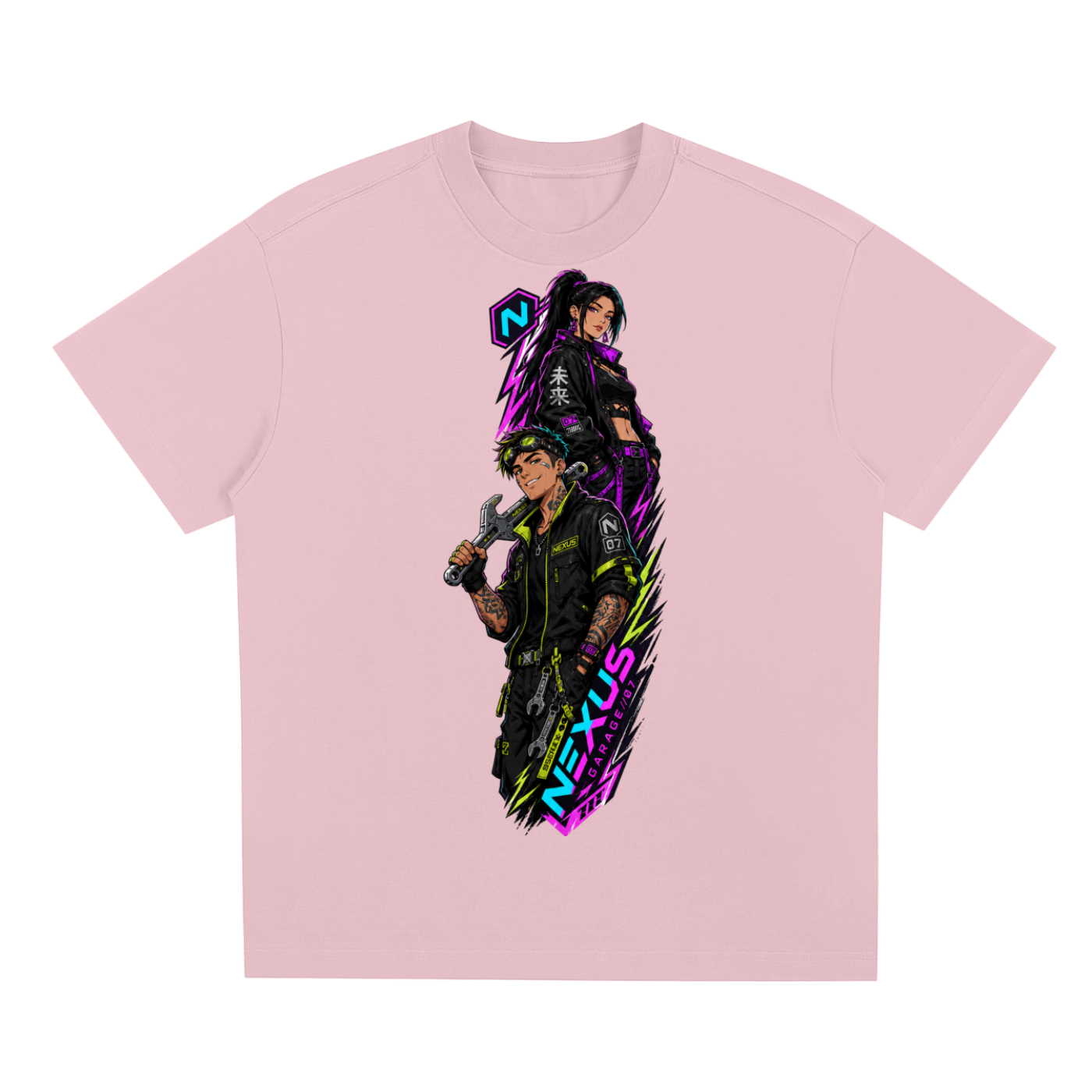 NEXUS MECHANIC | Futurist Quick-Dry Cooling Tee
