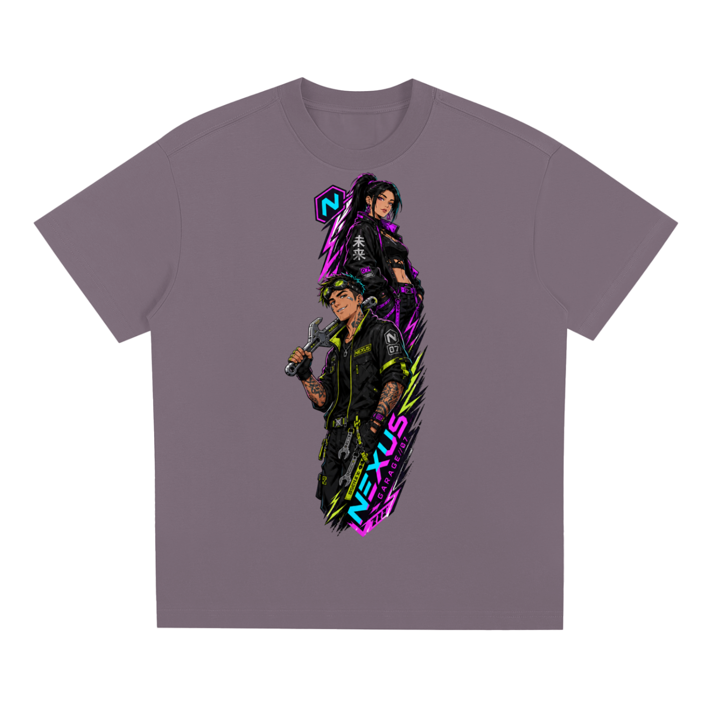 NEXUS MECHANIC | Futurist Quick-Dry Cooling Tee