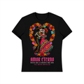 Amor Eterno T-Shirt | Skeleton Couple Dancing Día de los Muertos Graphic Tee