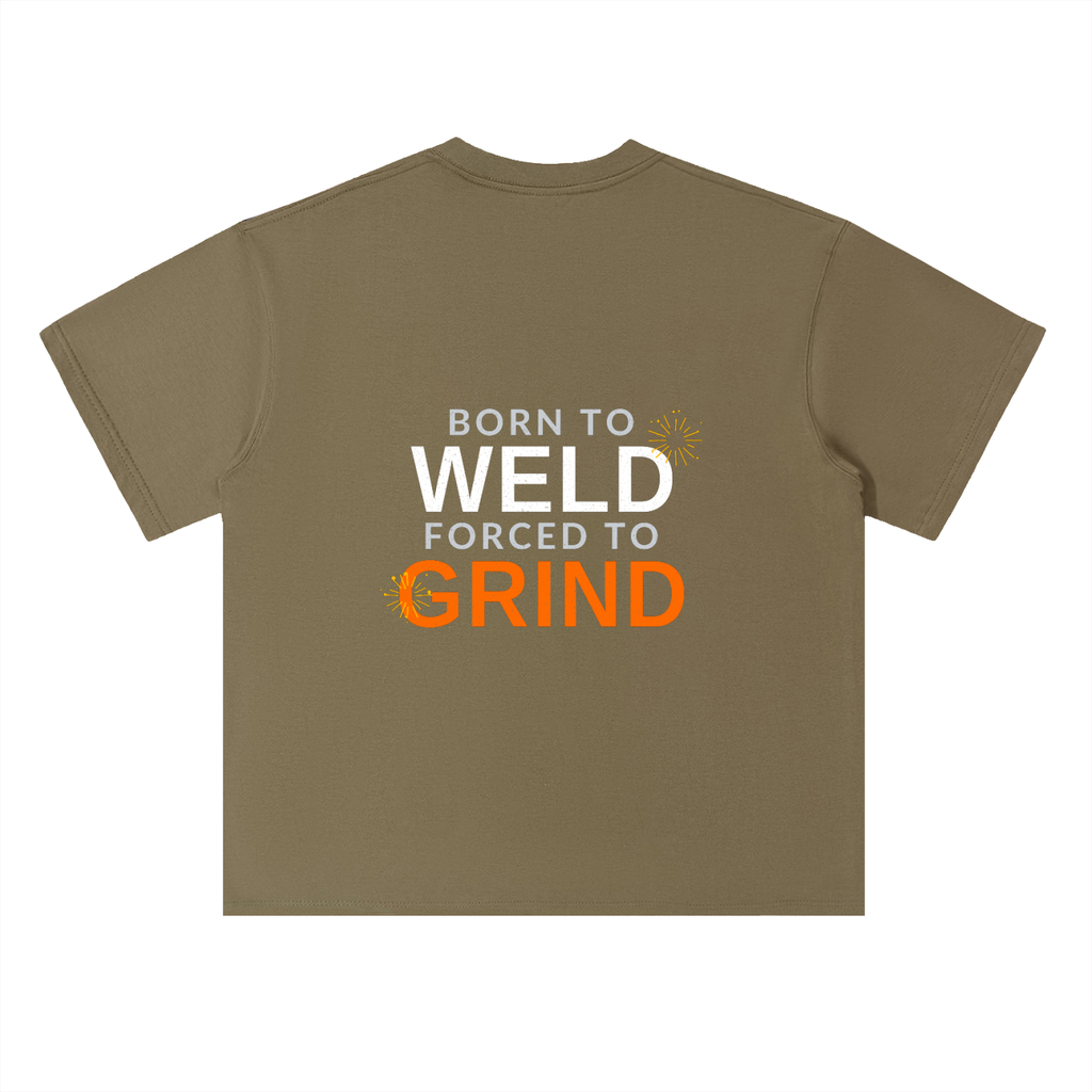 Heavyweight Drop Shoulder Cotton T-Shirt