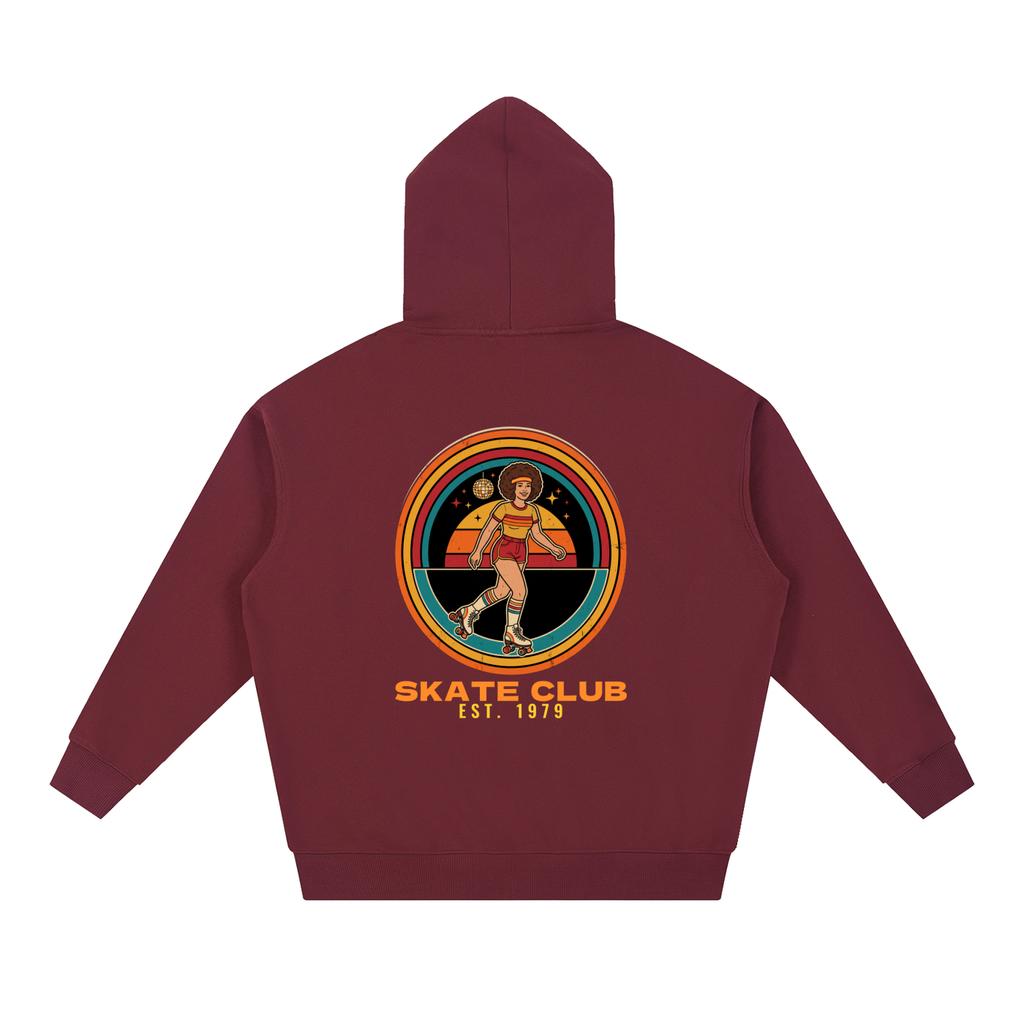 Skate Club Est 1979 Hoodie, Vintage Roller Rink Sweatshirt, Retro 70s Roller Skating Gift