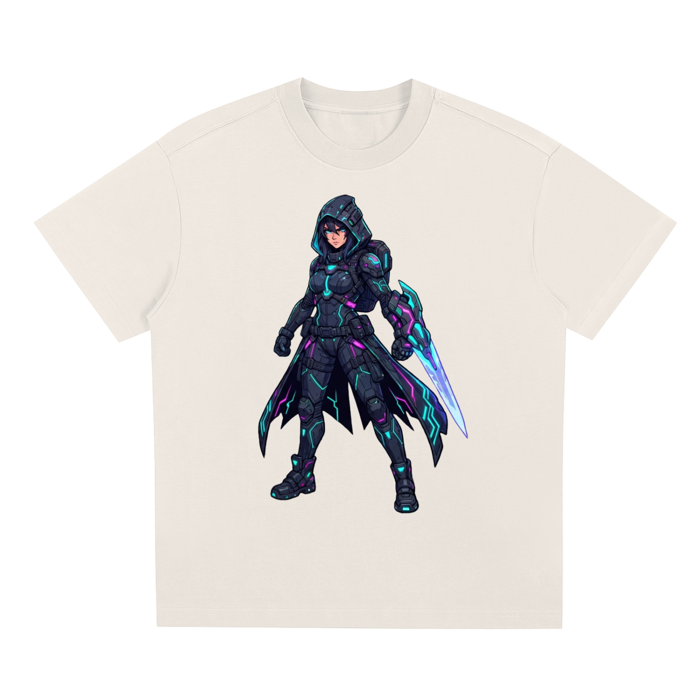 WASTELAND WARRIOR 08 | Dark Sci-Fi Quick-Dry Cooling Tee