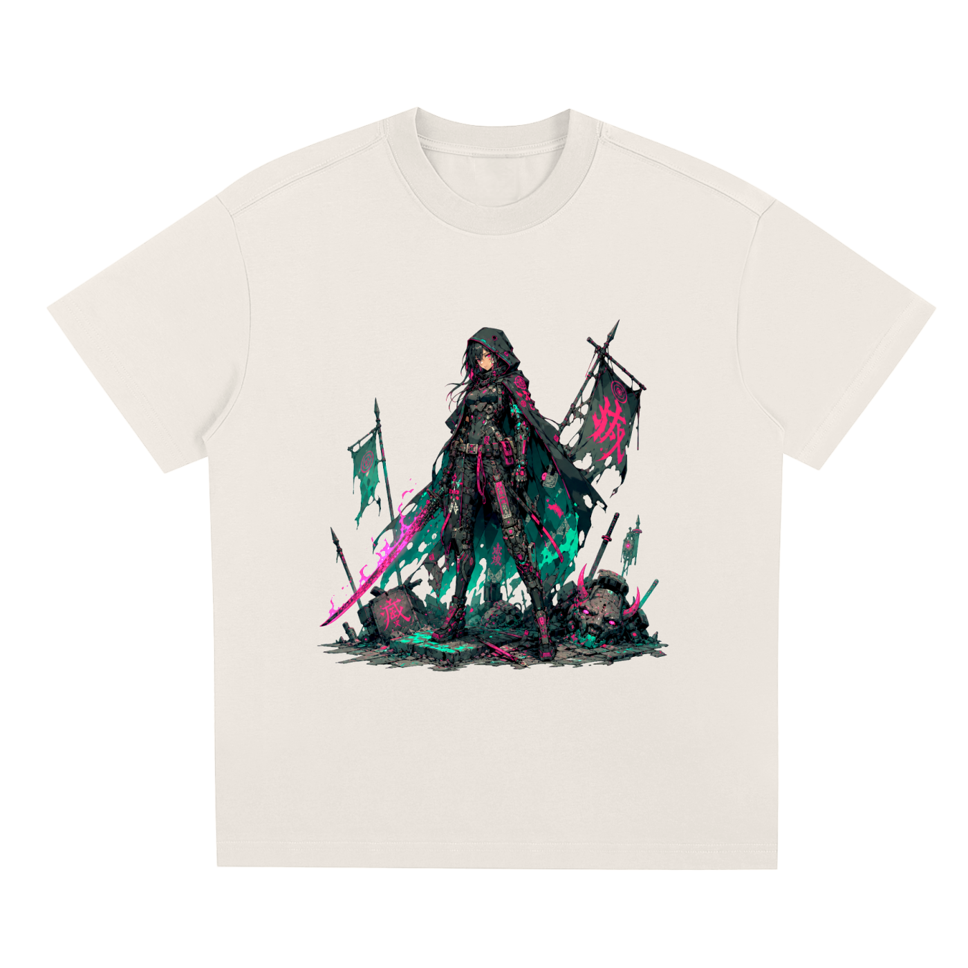 WASTELAND WARRIOR 03 | Dark Sci-Fi Quick-Dry Cooling Tee