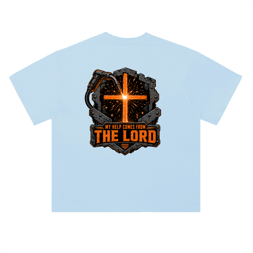 Heavyweight Drop Shoulder Cotton T-Shirt