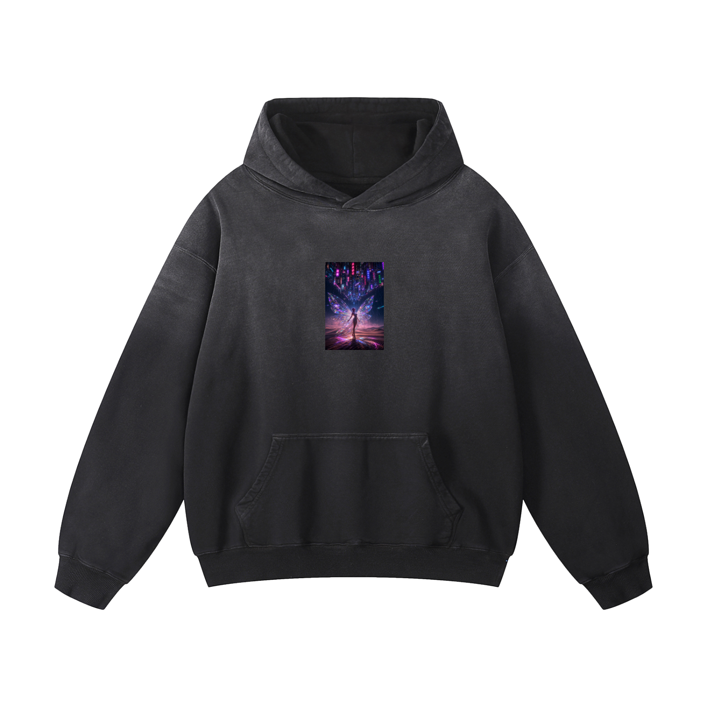 WASTELAND WARRIOR 07 | Dark Sci-Fi Oversized Heavyweight Hoodie