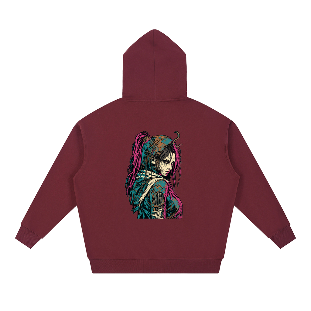 WASTELAND WARRIOR 01 | Dark Sci-Fi Heavyweight Hoodie