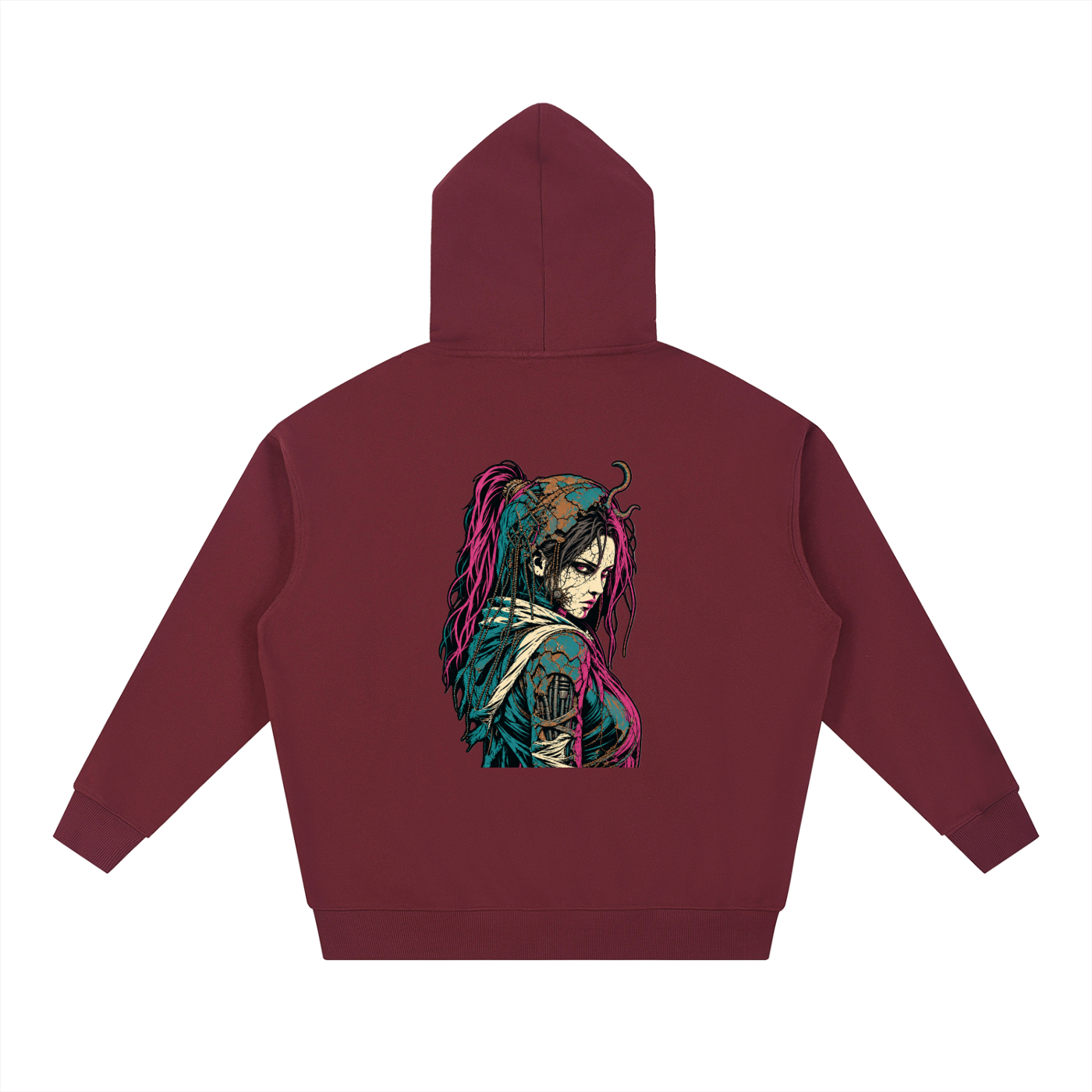WASTELAND WARRIOR 01 | Dark Sci-Fi Heavyweight Hoodie